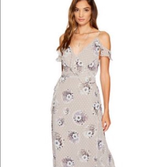 NWT Anthropologie Bishop & Young Floral Wrap Dress - Picture 5 of 10